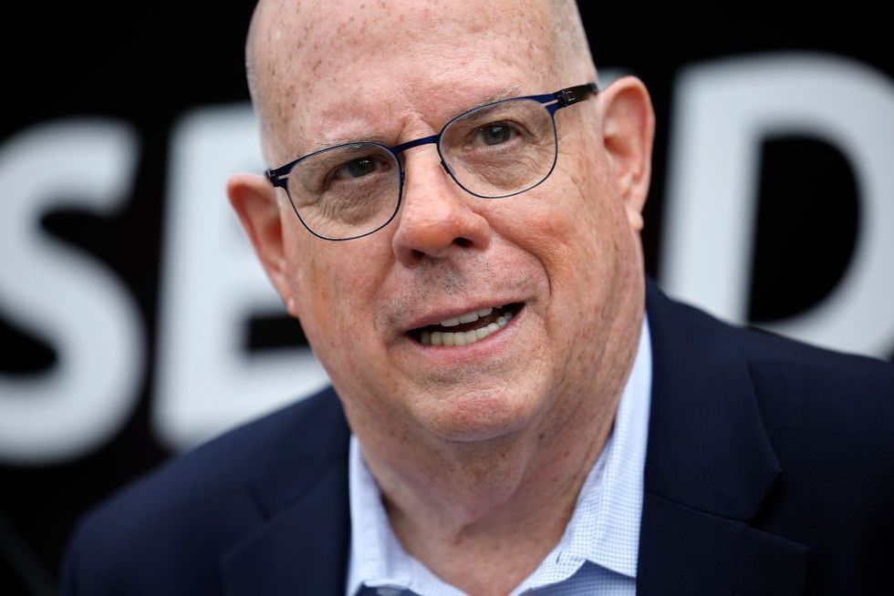 Trump says he wants Larry Hogan to win US Senate contest