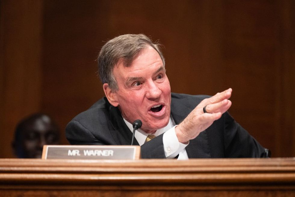 Democratic Sen. Mark Warner is reviving the Russian collusion narrative just in time for another election