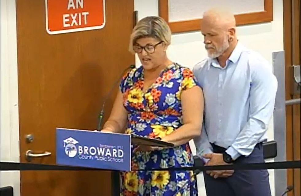 Florida school district employee faces termination after she let her son play on girls' volleyball team