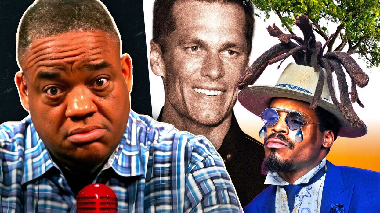 Cam Newton CRIES racism over Tom Brady’s TV Career