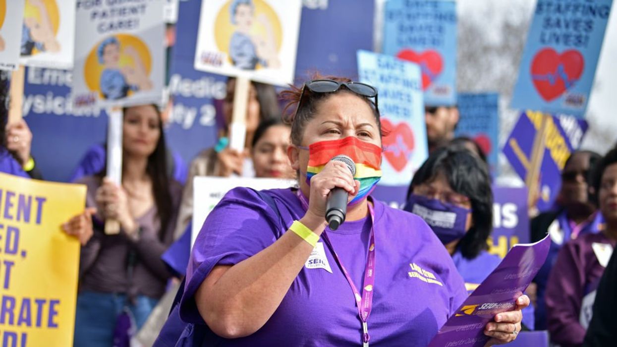 Federal abitrator orders SEIU to pay California hospital over $6 million for illegal 2020 nurses' strike