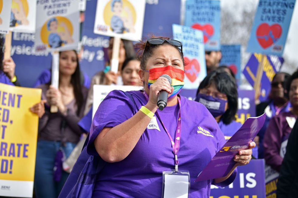 Federal abitrator orders SEIU to pay California hospital over $6 million for illegal 2020 nurses' strike