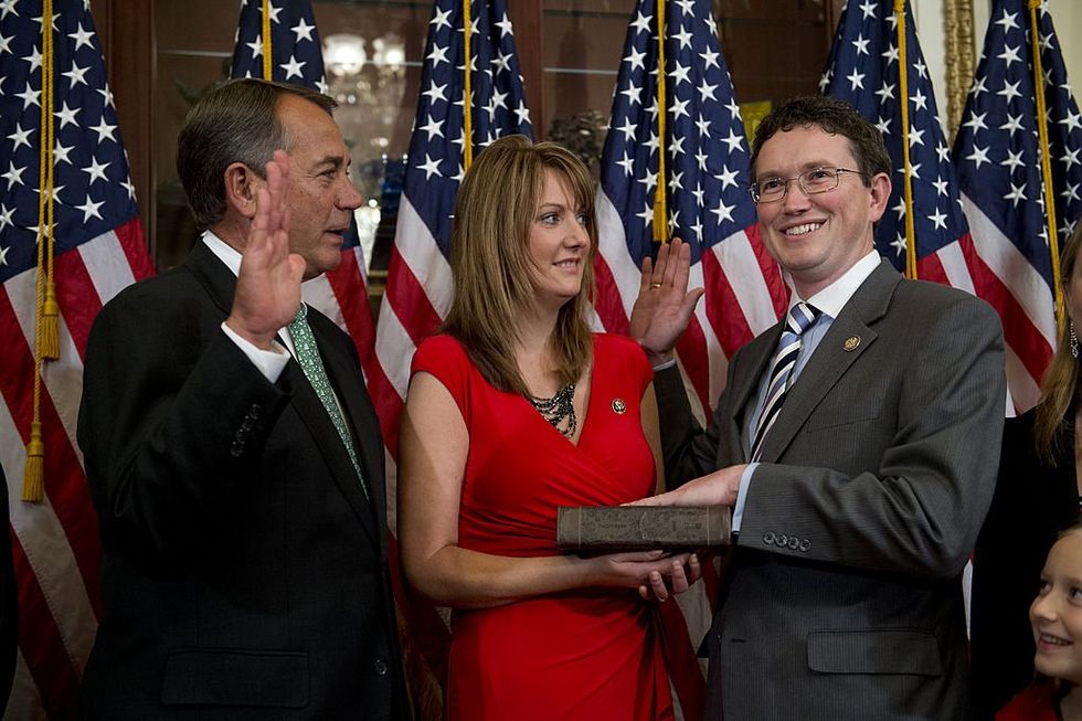 Rep. Thomas Massie announces the passing of his wife, Rhonda: 'The smartest kindest woman I ever knew'