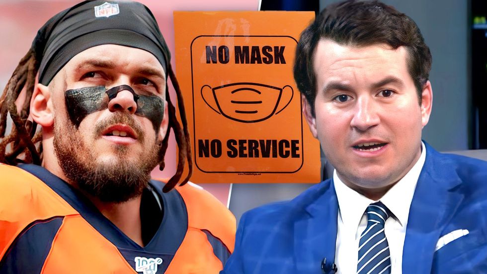 ‘NFL told me to LIE to my wife’ Derek Wolfe exposes absurdity of NFL vax mandates
