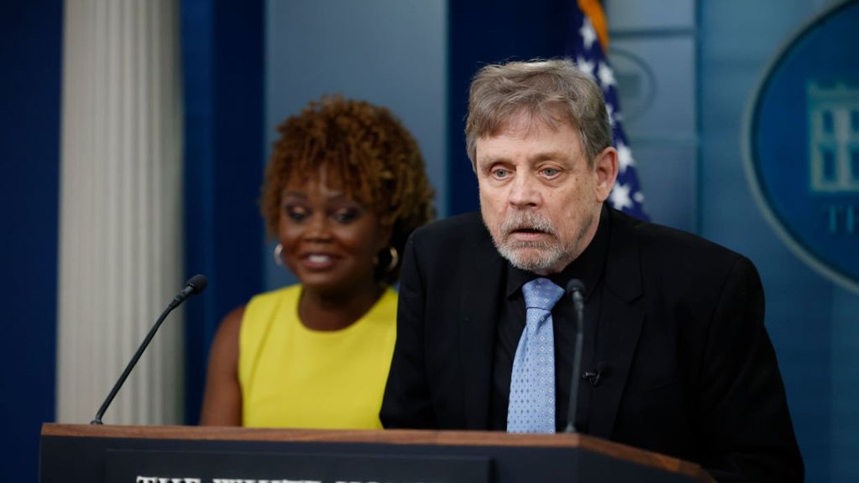 Luke Cryharder? The cringe is strong with Biden fan Hamill