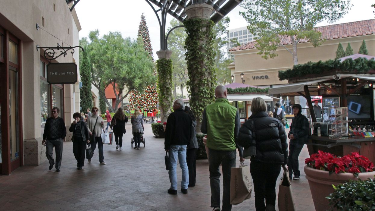 Thugs run over and kill elderly woman after armed robbery attempt on tourist couple outside California mall, police say