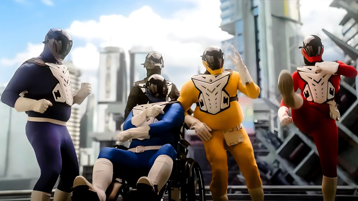 HILARIOUS: The 'Mighty Marginalized Empowered Rangers' face off against Octo-Privilege to save Equality Grove