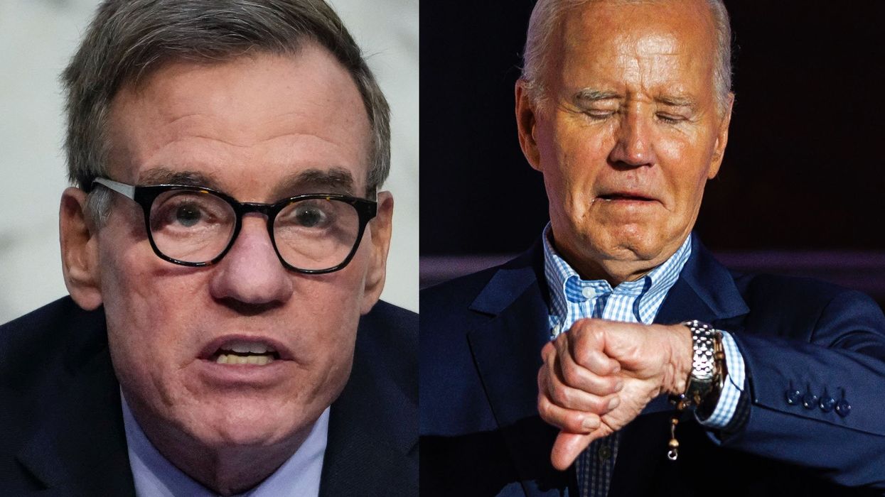 Liberals explode in outrage over effort by Sen. Mark Warner to get Dems to tell Biden to step down: 'STOP THIS BULLS***'
