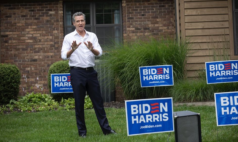 DA rips Gavin Newsom for 'soft-on-crime policies' after thugs charged with murdering 68-year-old woman at posh shopping mall