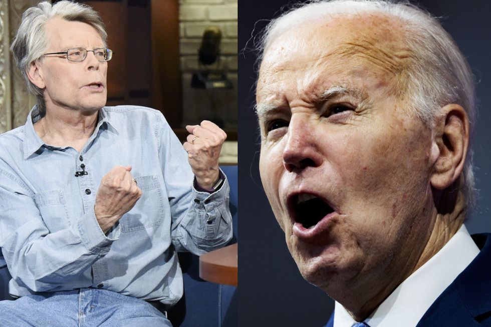 Left-wing writer Stephen King turns on Biden and gets hit with furious online backlash: 'Get your f***ing head examined'