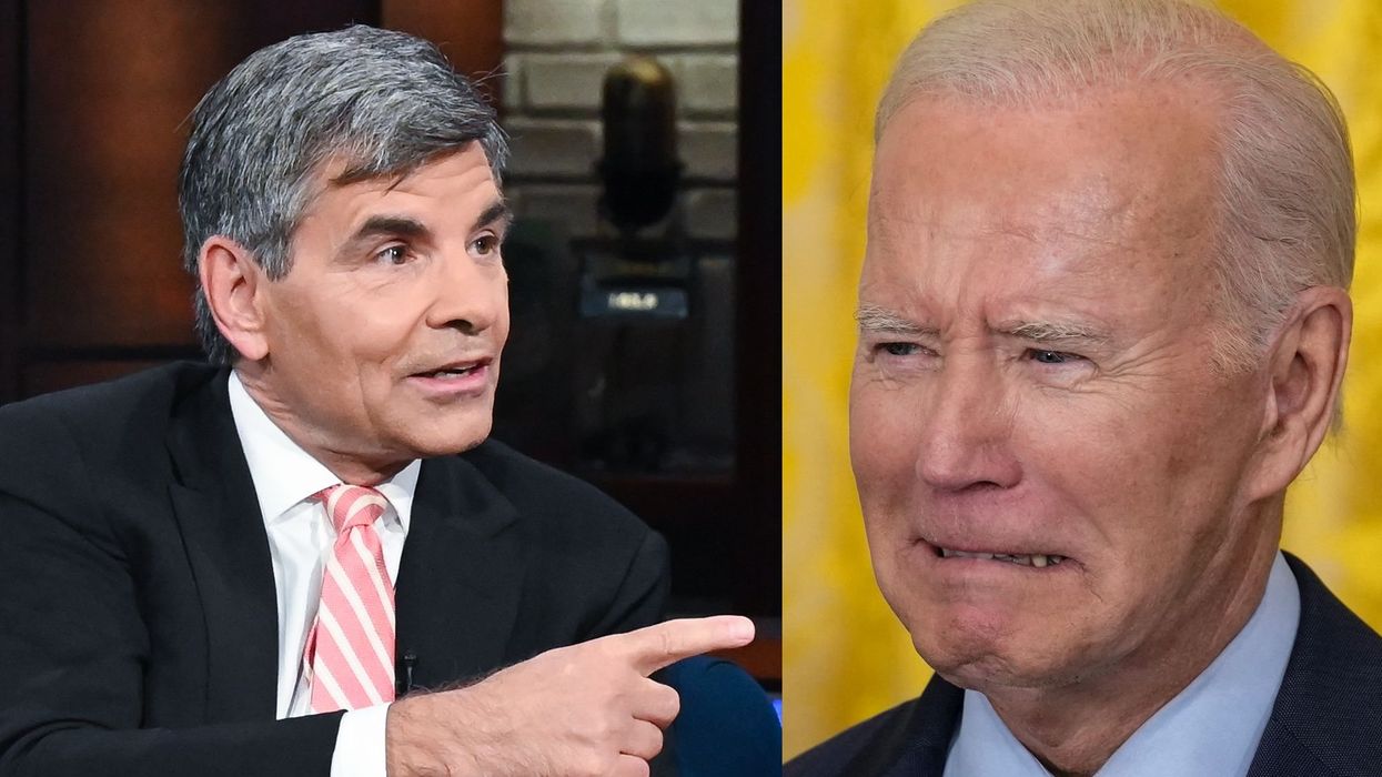 George Stephanopoulos tells random pedestrian that Biden cannot serve another term, then retracts after video hits TMZ