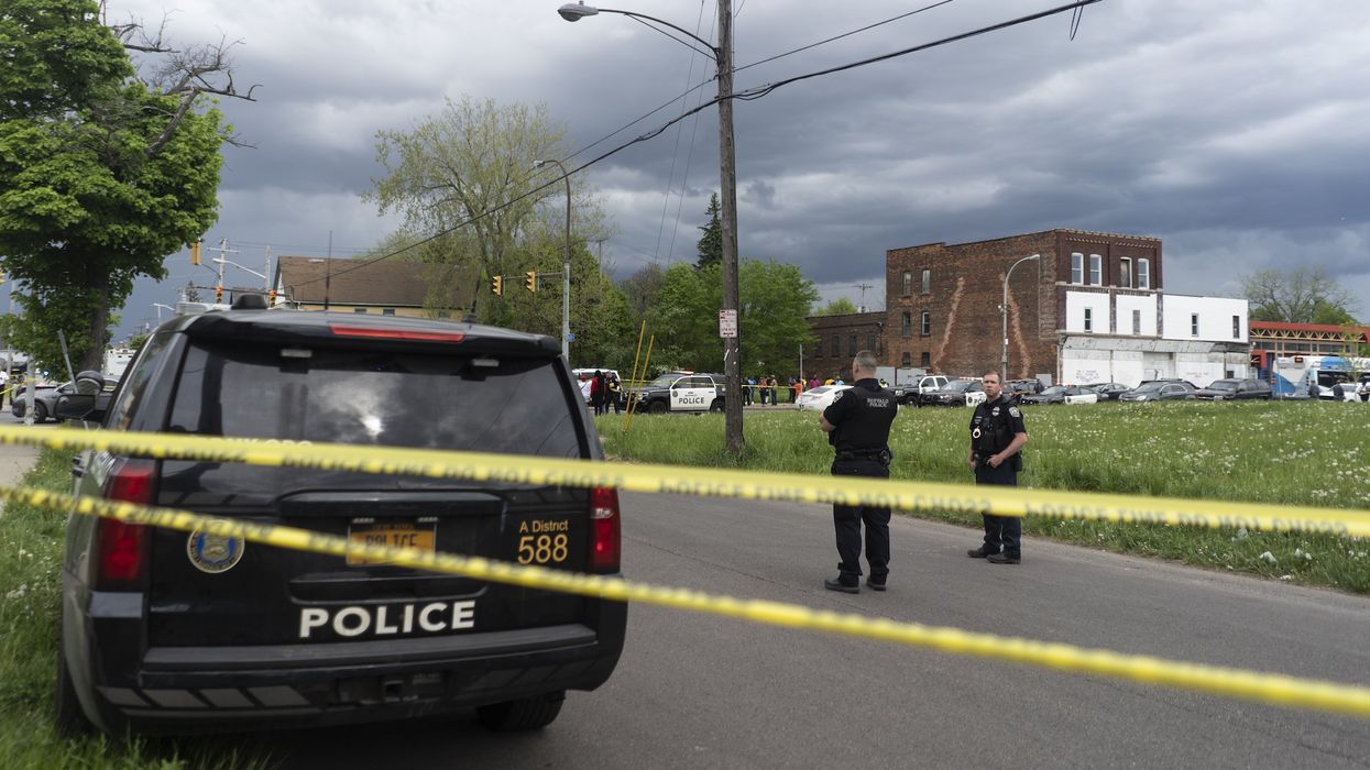 Bodycam video shows Buffalo cop shoot and kill man who was dragging him on the side of his car after traffic stop