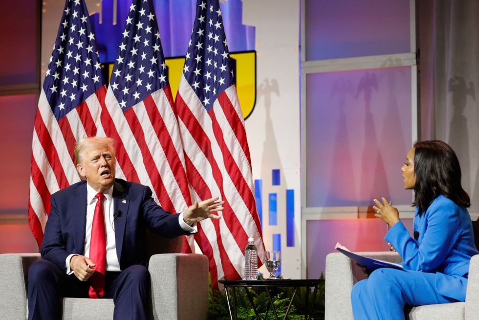 'Disgraceful': Trump torches 'very rude' ABC News reporter at National Association of Black Journalists convention
