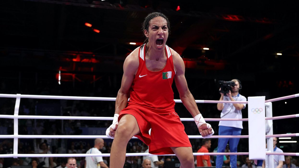 Controversial Algerian boxer who failed gender tests wins gold medal in women's boxing at Olympics
