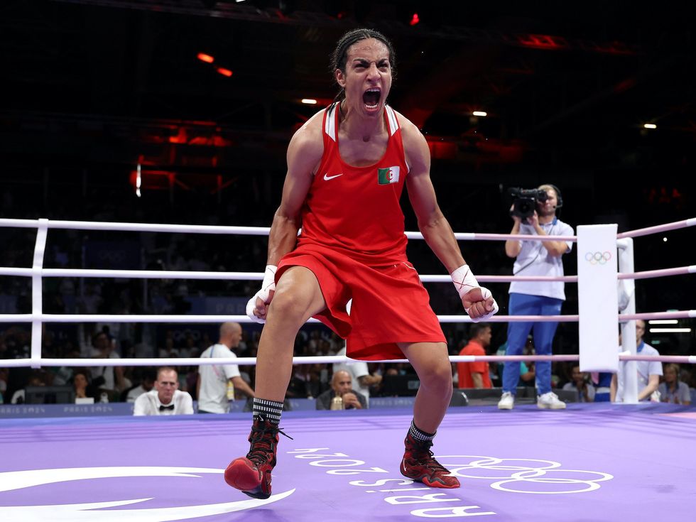 Controversial Algerian boxer who failed gender tests wins gold medal in women's boxing at Olympics