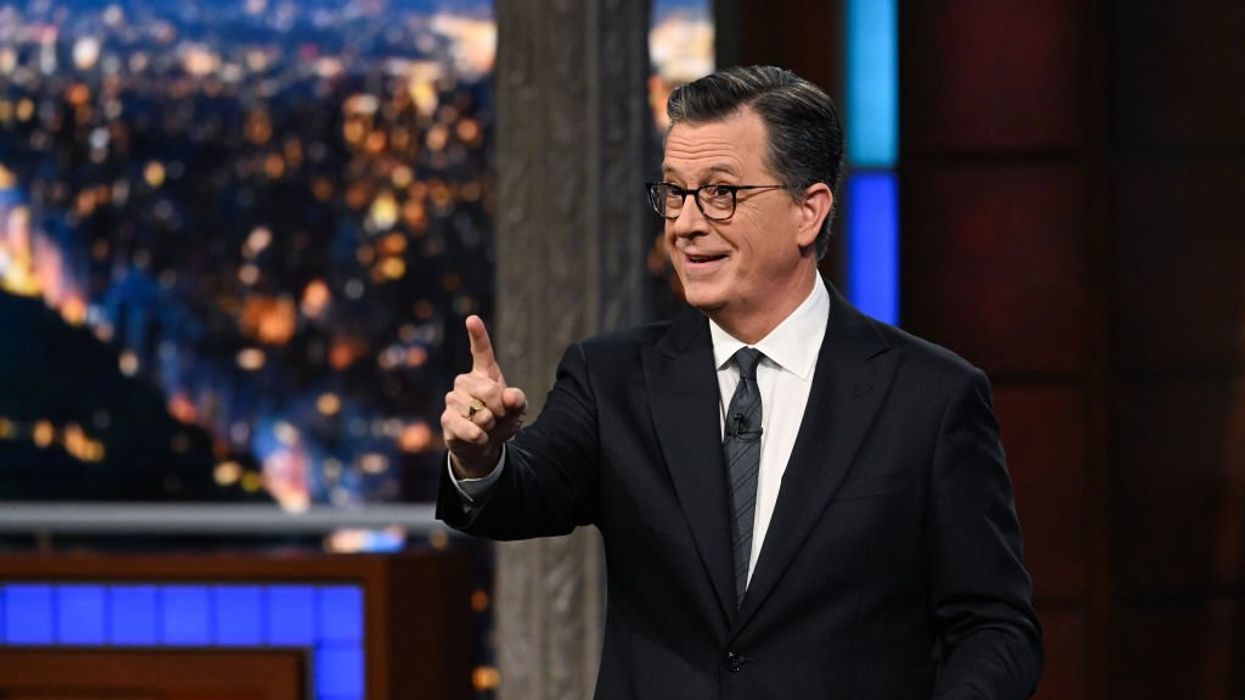 Colbert slays fans with 'CNN reports news' gag