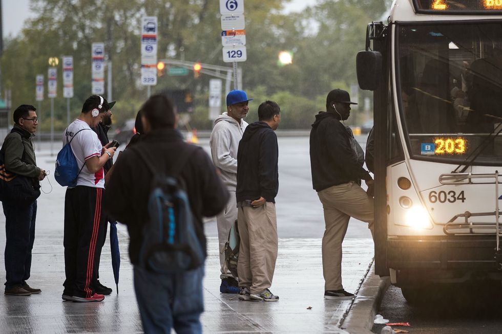 Video shows New Jersey bus driver brutally beating rider who allegedly spat in his face; both were arrested
