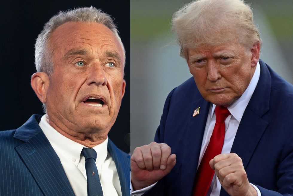 RFK Jr. speaks at Trump rally after dropping out of race