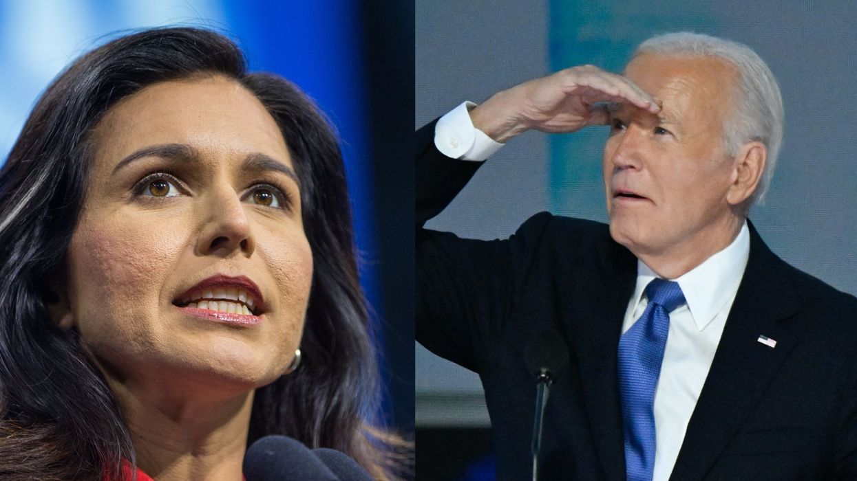 Tulsi Gabbard tells Glenn Beck a 'cabal of neocon elitist warmongers' is in control of the government, not Joe Biden