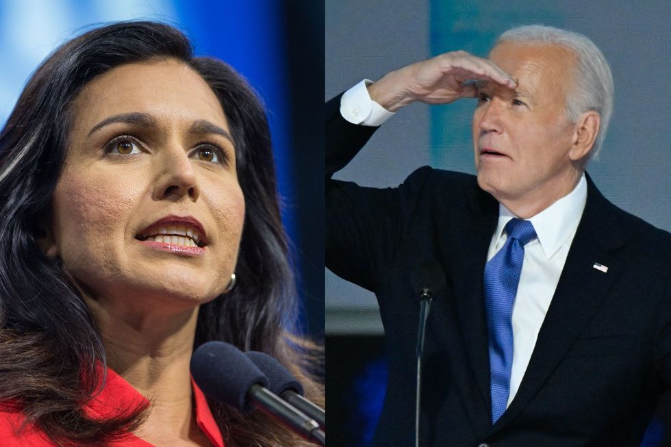 Tulsi Gabbard tells Glenn Beck a 'cabal of neocon elitist warmongers' is in control of the government, not Joe Biden