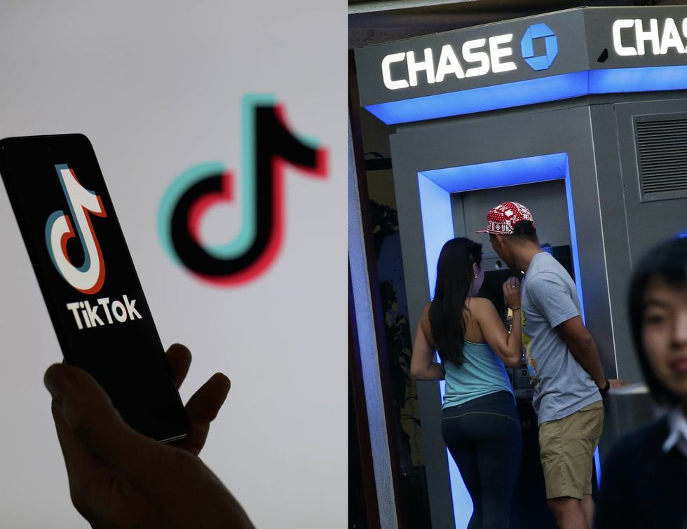 Viral TikTok trend promising 'free cash' from ATM 'glitch' is actually just check fraud, Chase bank says