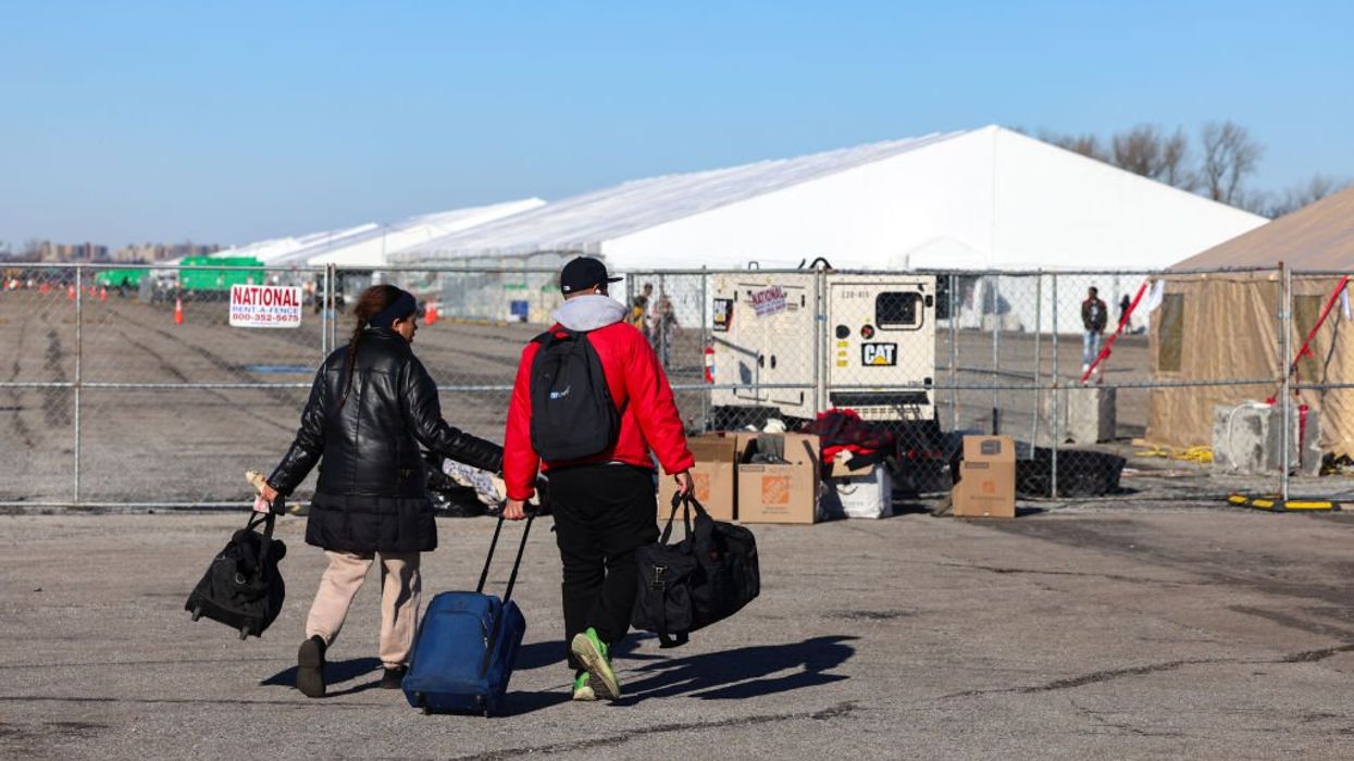 Lease of NYC tent shelter housing illegal aliens could be renewed — and local residents aren't happy