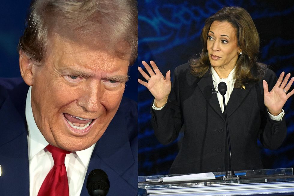 Liberals are outraged at three words Trump uttered at the debate with Harris