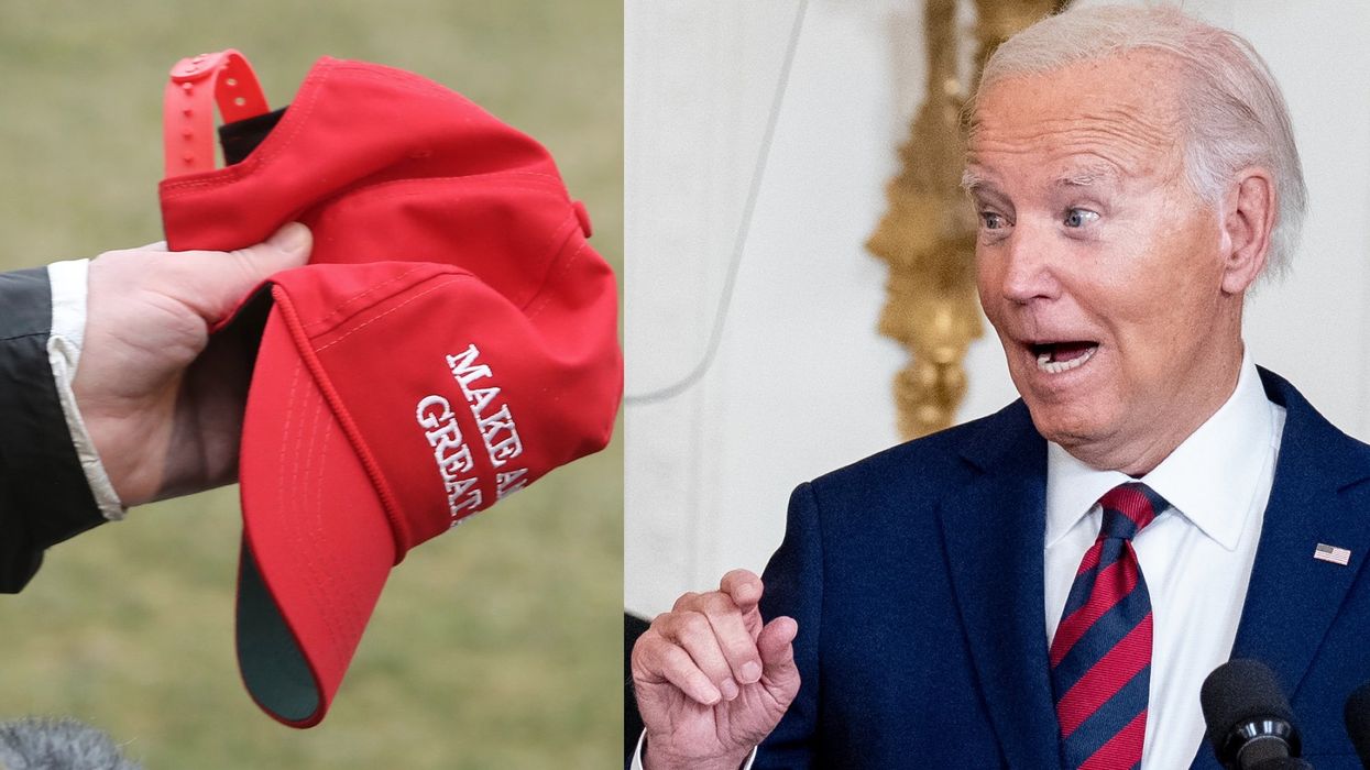 Biden puts on Trump 2024 hat after 9/11 memorial, and White House says he did it to encourage political unity