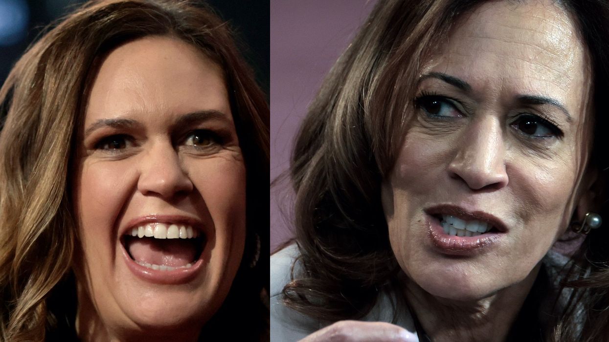 Outrage ensues after Sarah Huckabee Sanders criticizes Kamala Harris for not having biological children