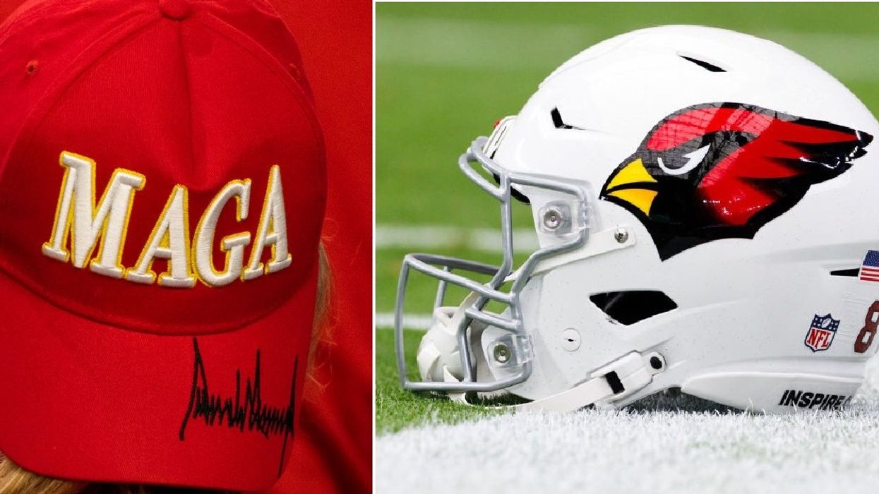 Fan in MAGA hat denied entry at Arizona Cardinals' home stadium unless she threw it away, prompting apology from team