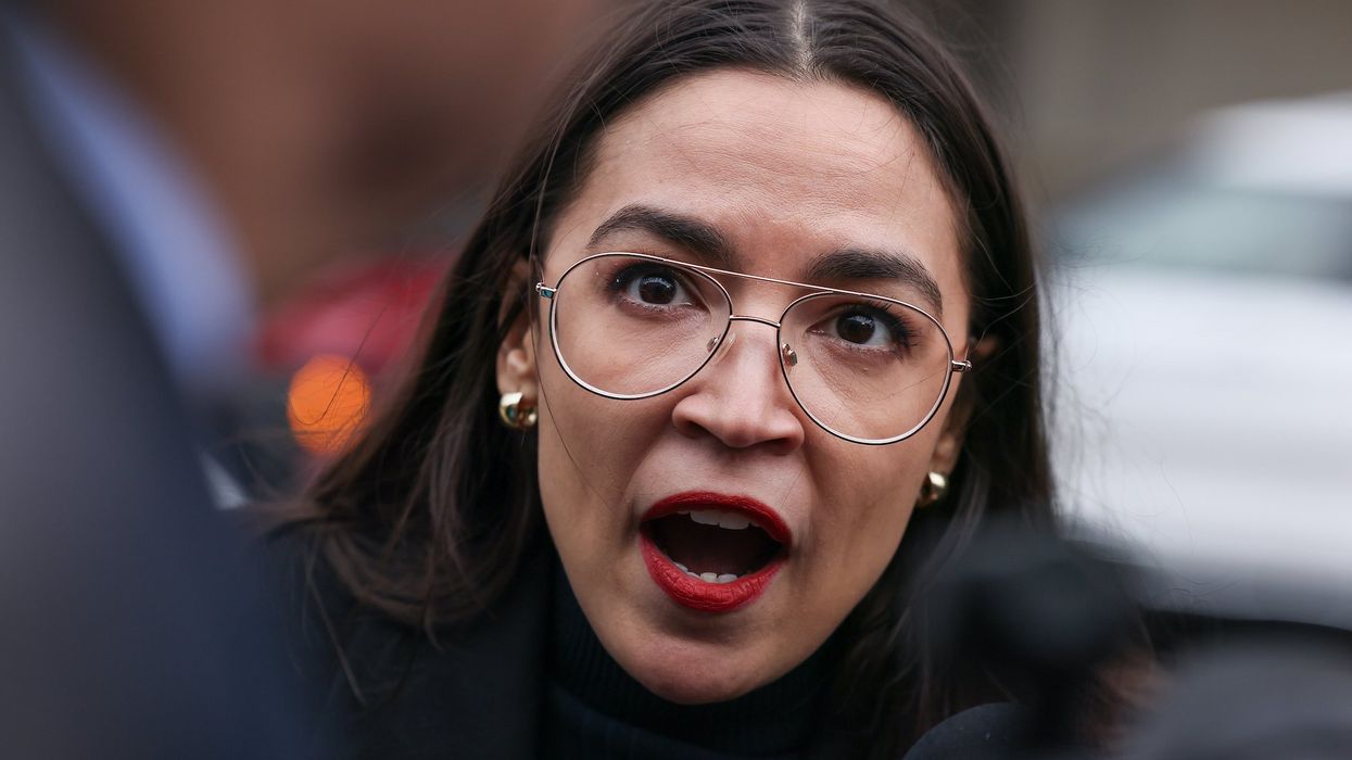 Ocasio-Cortez claims her office was vandalized with 'blood-spattered signs' over her comments against pager bomb operation