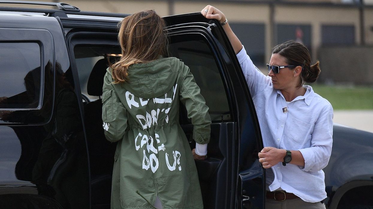 Melania Trump says press secretary told her she couldn't tell the truth behind infamous 'I really don't care' fashion message