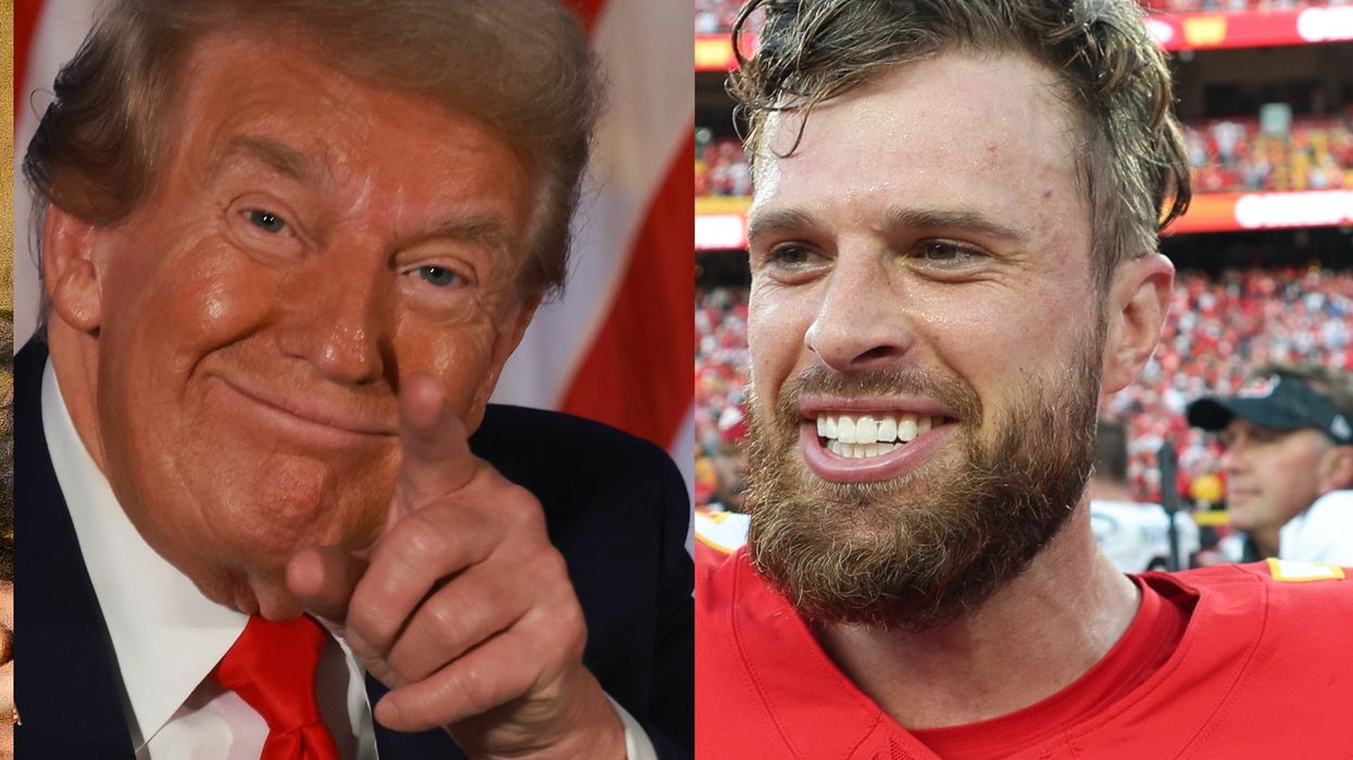 Harrison Butker says he will vote for the 'most pro-life' candidate for president when asked if he endorses Trump