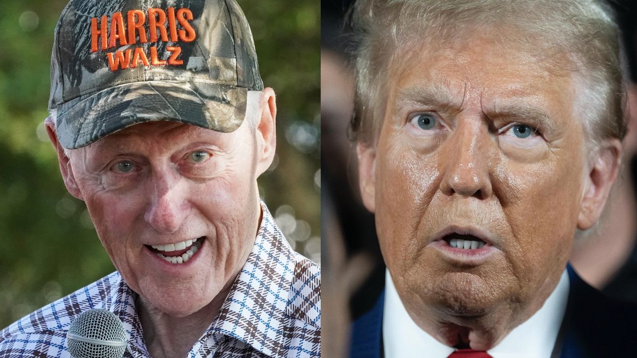 VIDEO: Bumbling Bill Clinton tries to blame Trump for murder of Laken Riley allegedly by illegal alien