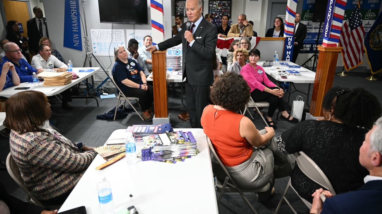 VIDEO: Biden calls for Trump to be locked up at campaign event before correcting himself
