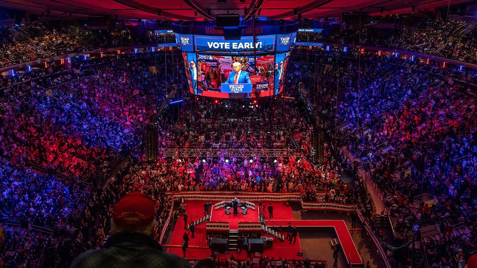 Leftists compare Trump to Nazis after MSG rally draws a crowd of nearly 100,000