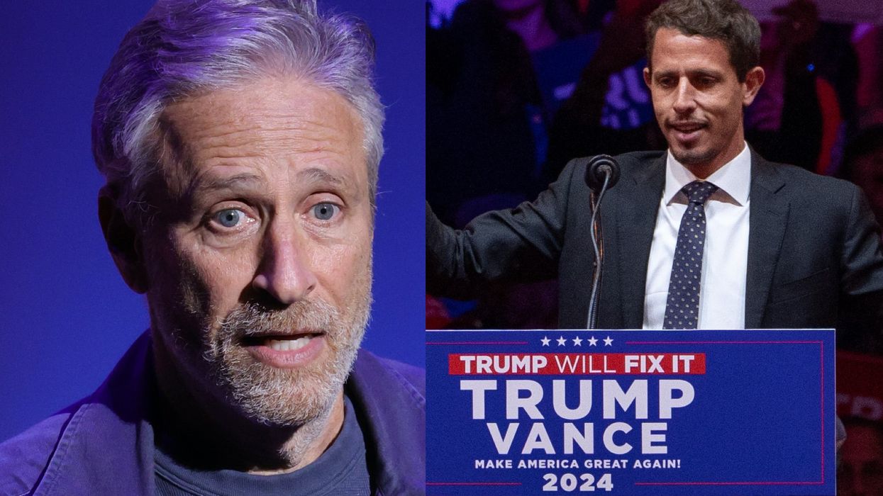 Jon Stewart defends comedian's joke about Puerto Rico at Trump rally and nails Harris for Beyoncé debacle