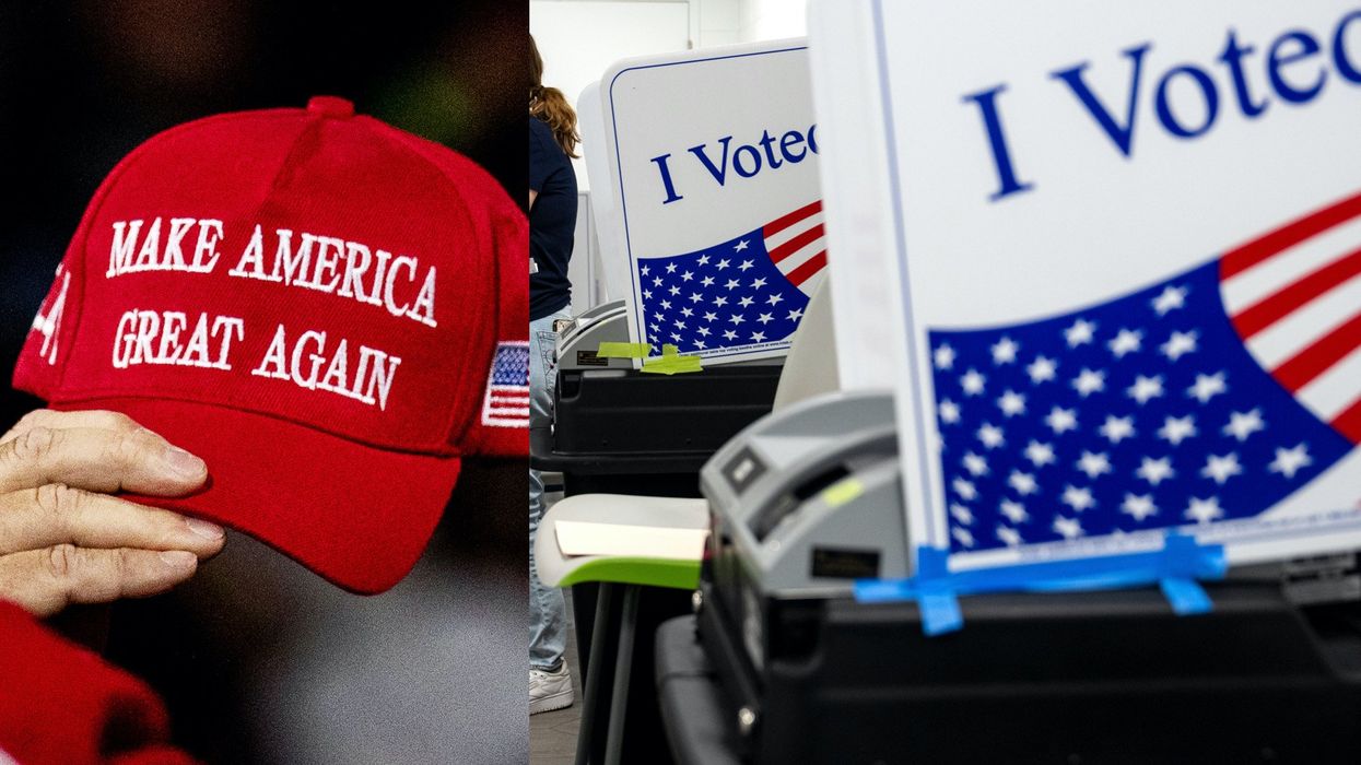 Man arrested for allegedly punching 69-year-old poll worker who told him to take off his MAGA hat after voting