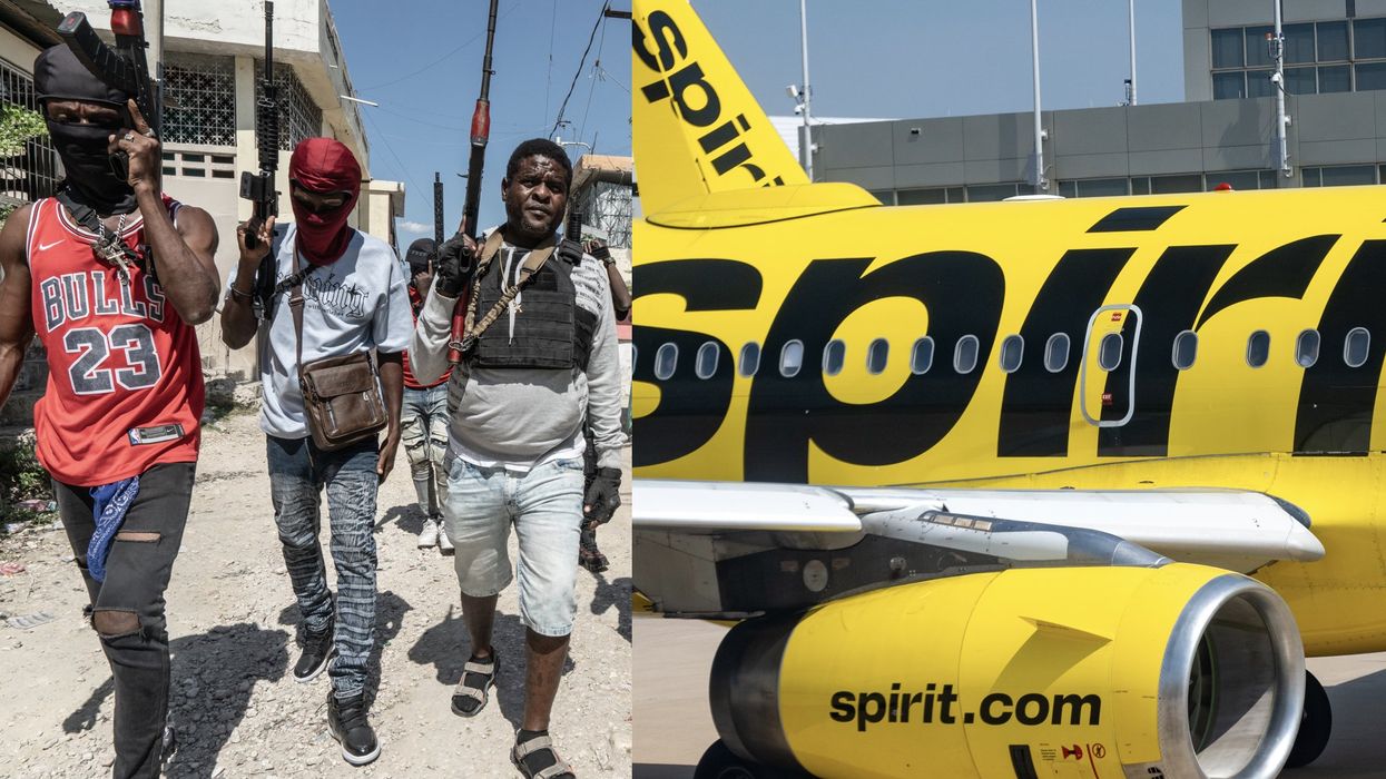 Spirit Airlines plane hit with gunfire while landing in Haiti; one person injured