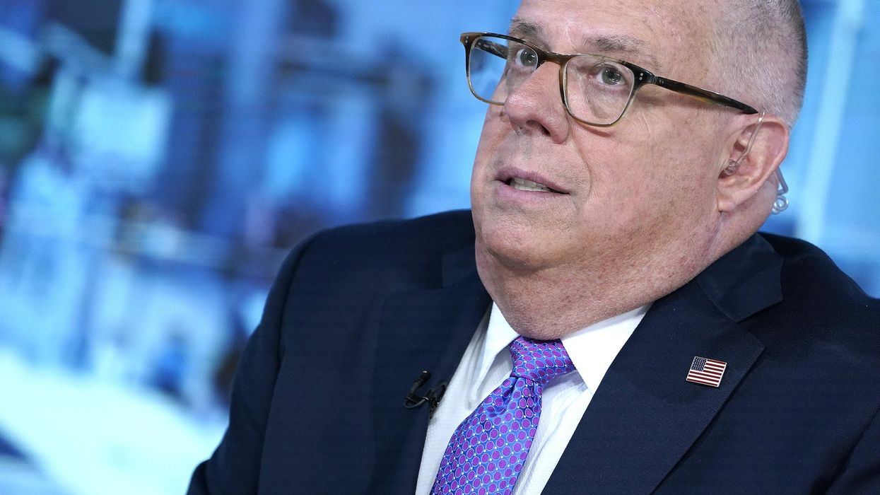 Larry Hogan says he has witnessed mysterious drones above New Jersey, recorded them