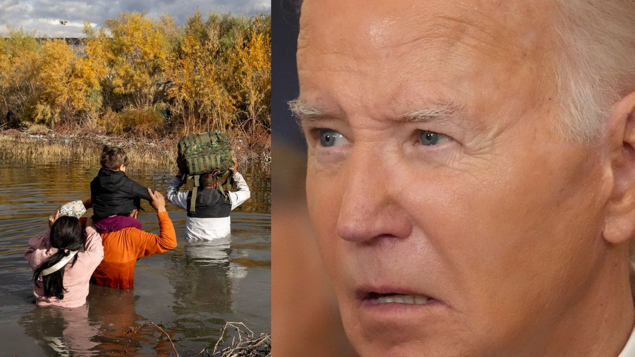 Joe Biden pats himself on the back for drop in illegal border crossings and faces ferocious backlash on social media