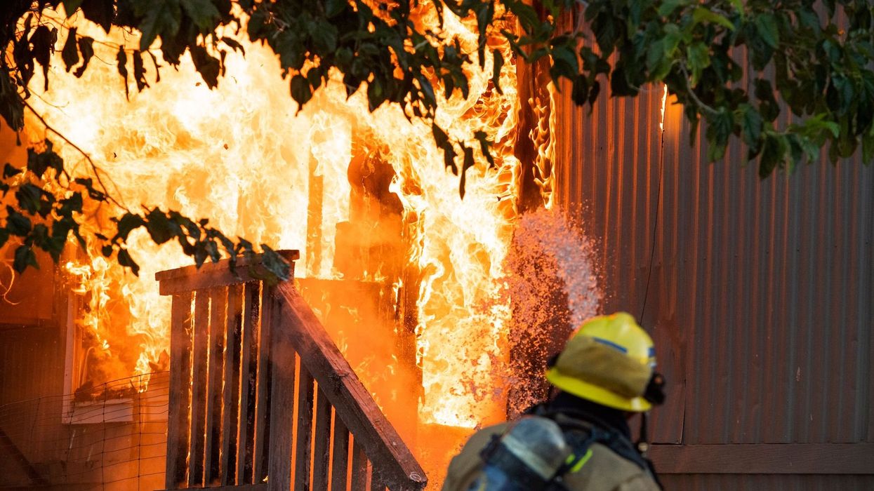 Homeless couple's fight over meth pipe allegedly led to fire at once-glamorous Las Vegas condo