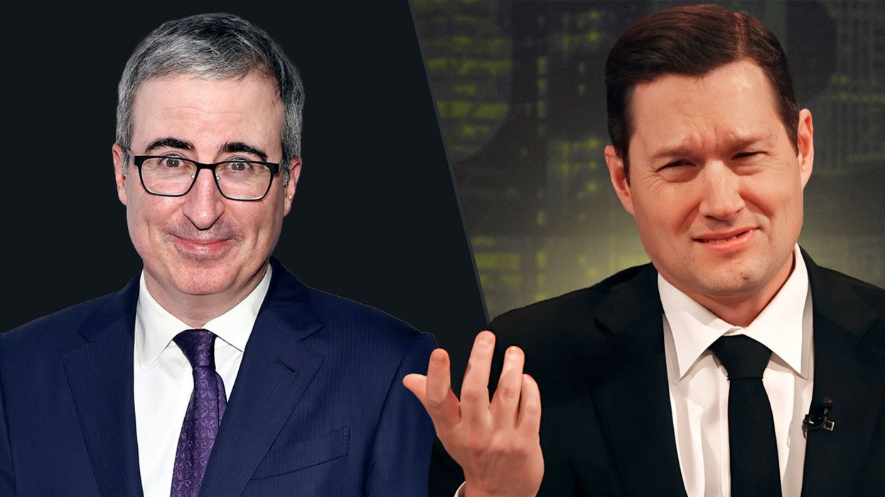 ‘Comedian’ John Oliver manipulates millions of sad leftists