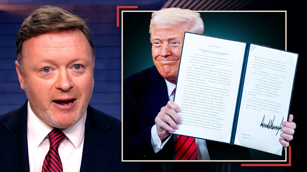 Trump SLASHES Education Department amid poor scores and LGBTQ+ agenda