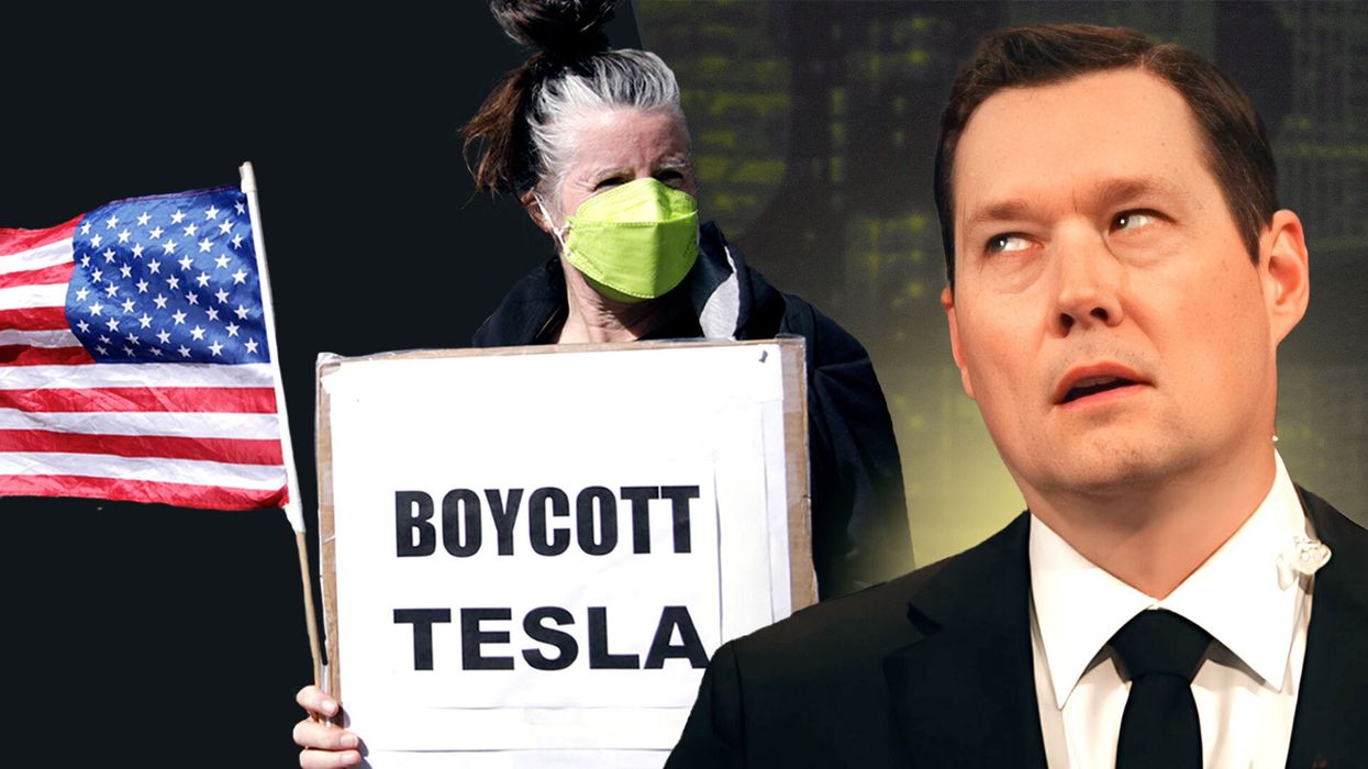 Leftists burn Teslas in $43M astroturf protest