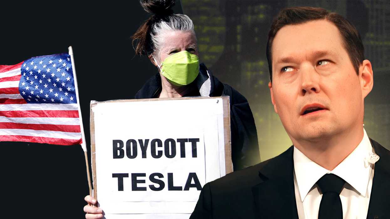 Leftists burn Teslas in $43M astroturf protest