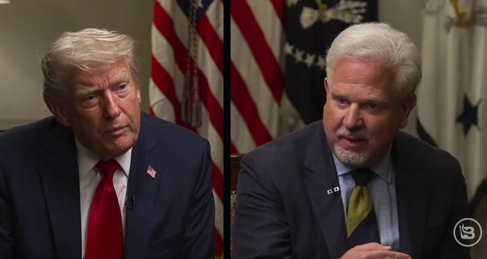 Trump tells Glenn Beck the cold reality about tariff talks: 'I don't have to negotiate'