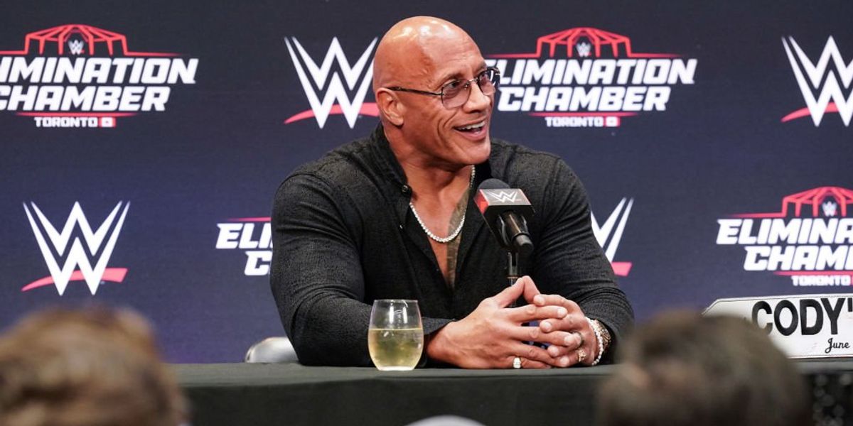 ‘The Rock’ says wrestling as a whole is a ‘complete work’ ‘The Rock’ says wrestling as a whole is a ‘complete work’
