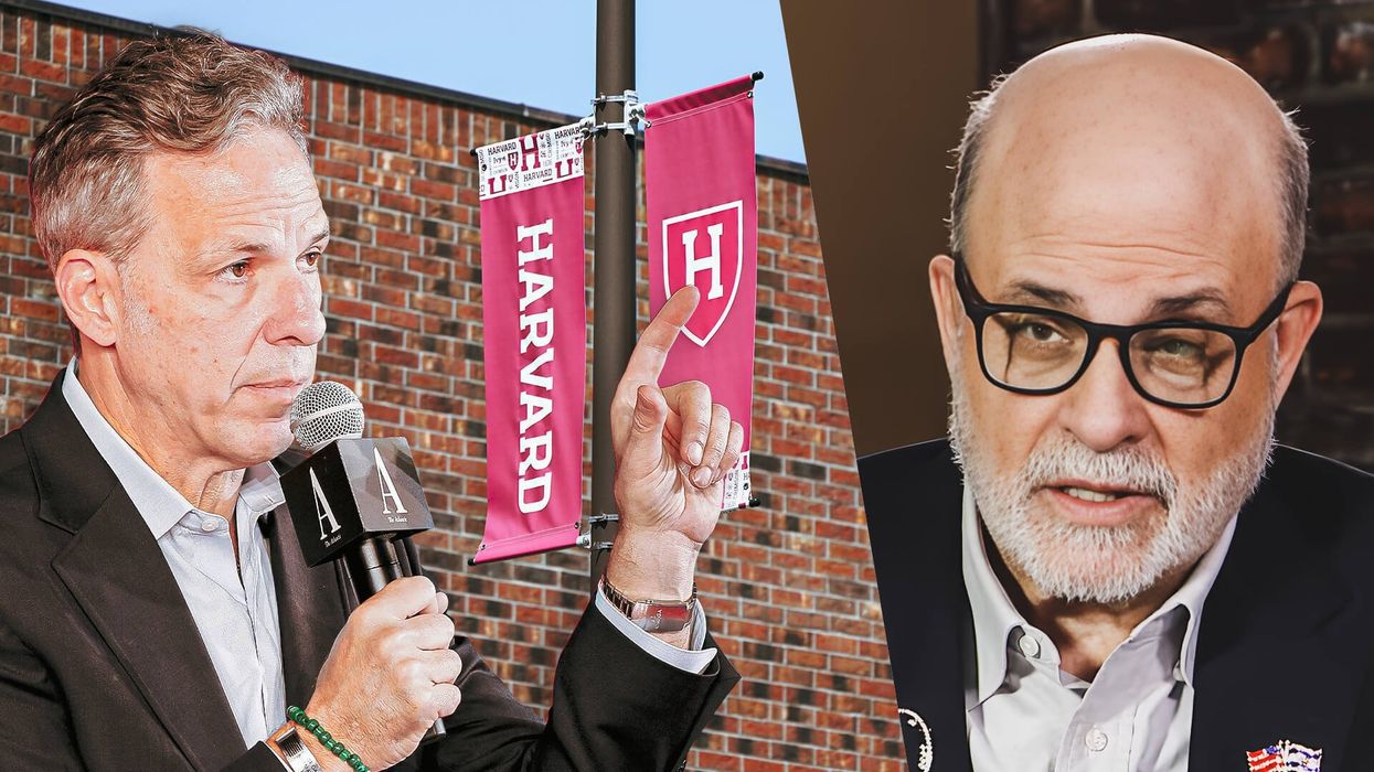 Mark Levin destroys smarmy CNN host defending Jew-hating Harvard