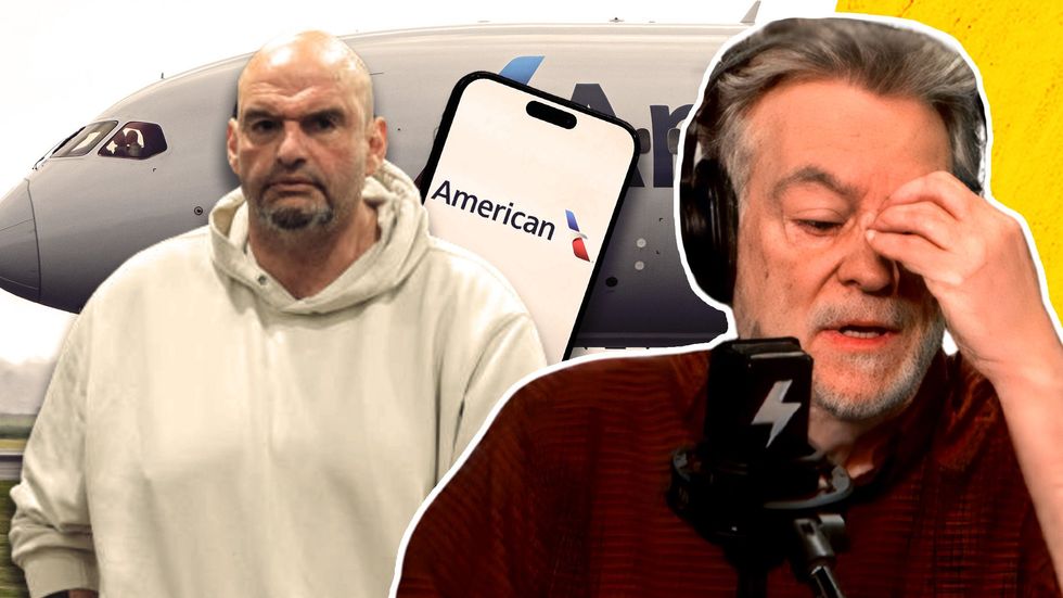 Watch: John Fetterman’s heated airplane spat caught on camera